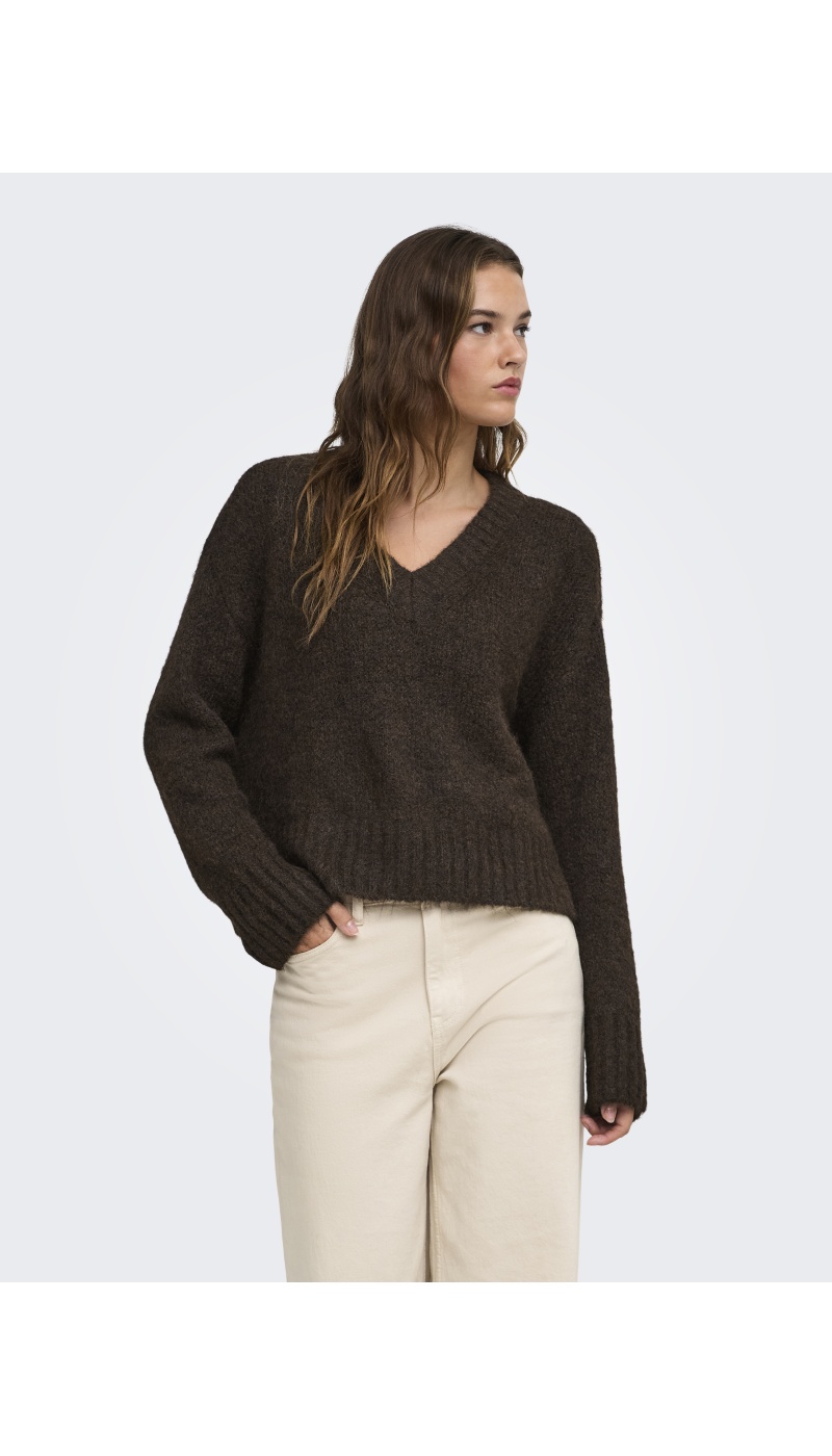 Pull Maille Coffee Beam ONLFIONA ONLY - 3 | TOPS
